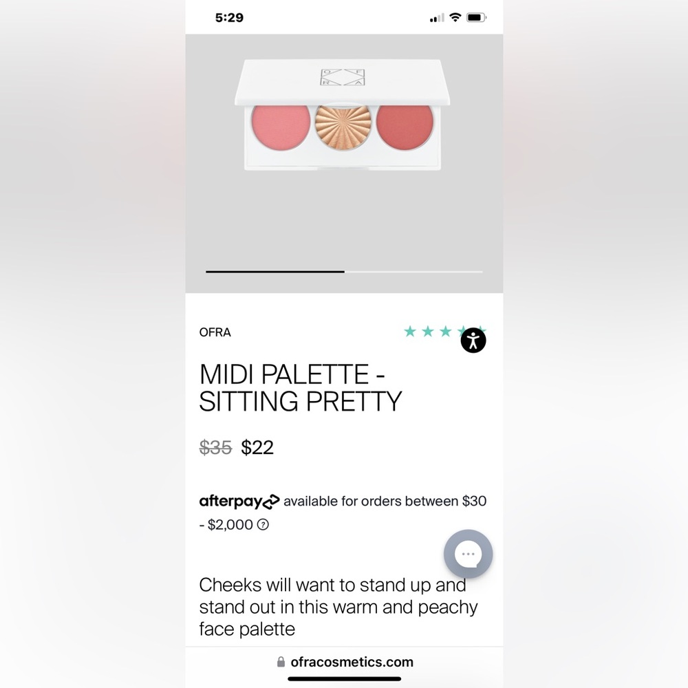 OFRA Midi Palette in Sitting Pretty